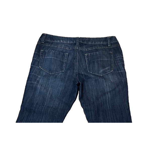 CAbi Y2K Bootcut Flare Denim Mid-rise Size 10 Dark Wash (Alteration) - Picture 4 of 12